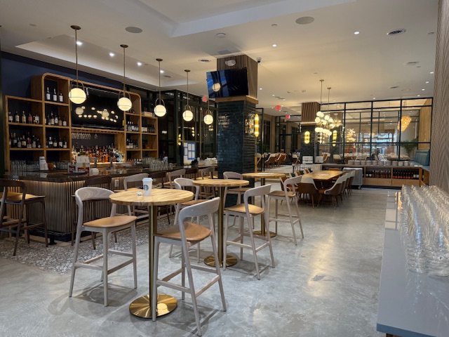 After — Hyatt · MASTI: completed interior, seating & decor